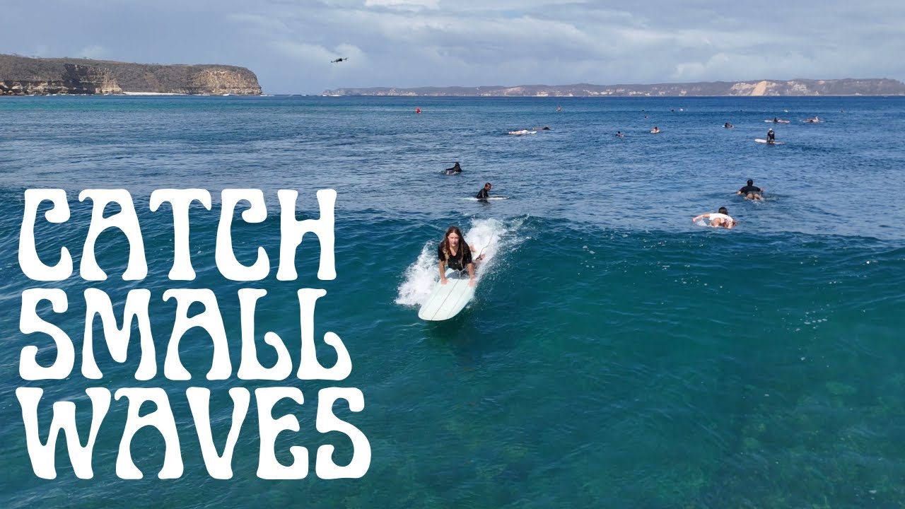 Ловите небольшие волны | Советы для начинающих серферов на лонгборде