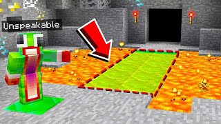 STEPPING ON THIS SECRET BLOCK REVEALS BIGGER SECRETS...