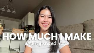 How Much I Make As A Registered Nurse💸 annual salary, sign-on bonus, & reflections