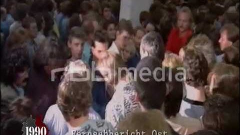 German Monetary Union: Western marks for all, July 01, 1990