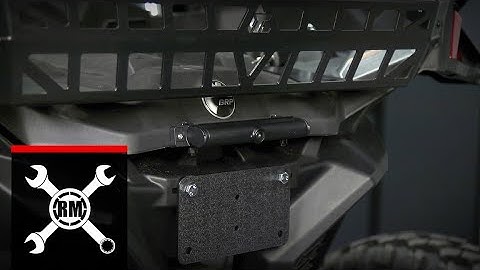 How To Install a Garmin BC 40 Wireless UTV Backup Camera