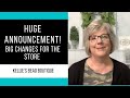 HUGE ANNOUNCEMENT!  Big changes for Kellie's Bead Boutique.