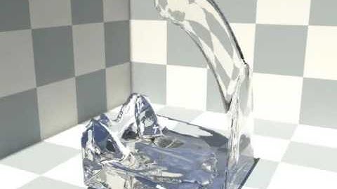 Fluid simulation - Pouring water