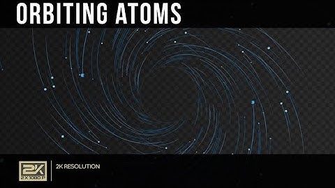 Orbiting Atoms Stock Motion Graphics