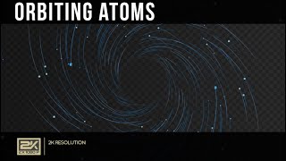 Orbiting Atoms Stock Motion Graphics