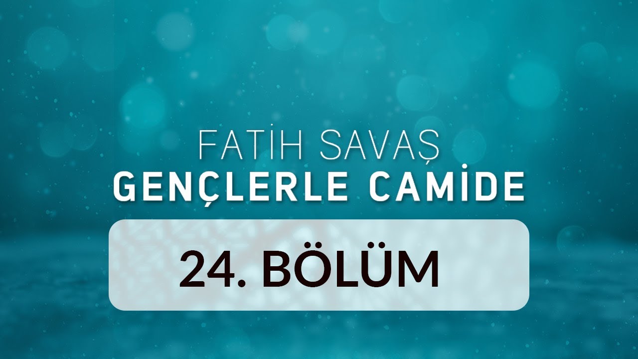 Amasya Beyazid Paşa Camii - Fatih Savaş Gençlerle Camide 24.Bölüm
