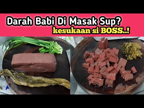 Cara Memasak Darah Babi Ala Taiwan