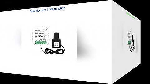 #Tuya Smart ZigBee Energy Meter Bidirection 1, 2 Channel with Current Transformer Clamp App Monito