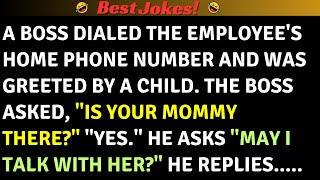 😂 BEST JOKE OF THE DAY! The boss asked, 