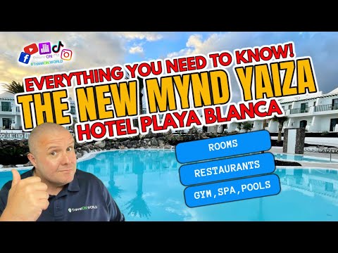 You really need to see this! - The NEW MYND Yaiza hotel Playa Blanca Lanzarote WOW!