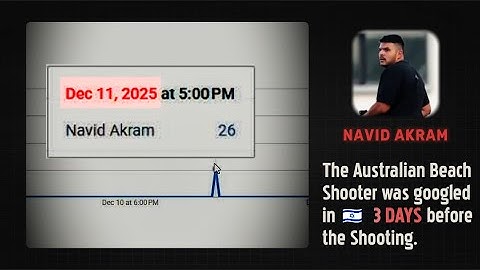 Why in h**l they google the name of the Shooter before he even does anything?