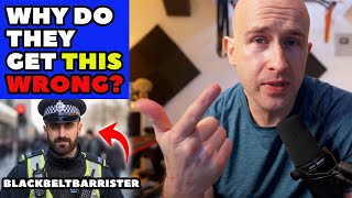 Security and Police DON'T like you Filming - Why?