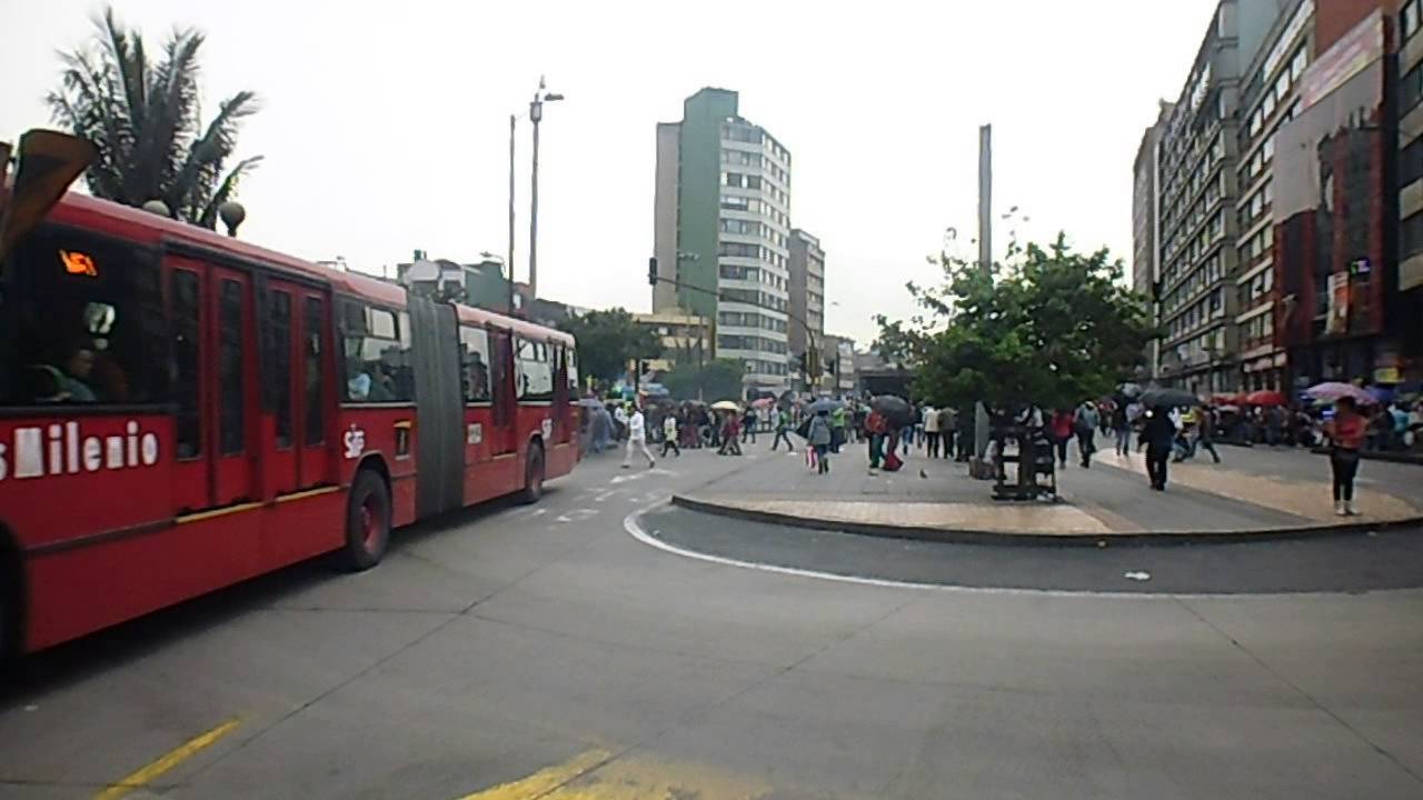 Estación Avenida Jiménez. Parque de la Mariposa. Centro de Bogotá YouTube