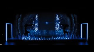 ROSATOM kinetic audiovisual installation