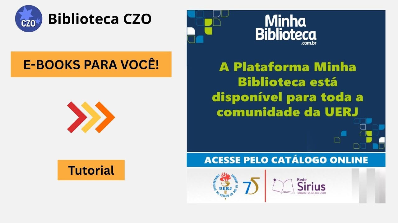 Tutorial para acesso e uso da Plataforma Minha Biblioteca (UERJ) - YouTube