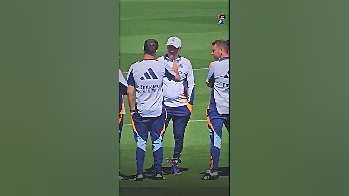 ‏اليوم الأخير لـ كارلو انشيلوتي في التدريبات 💔