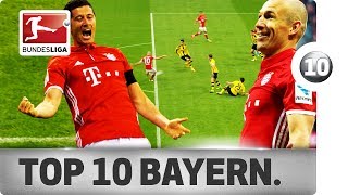 Top 10 Goals - Bayern München - Season 2016/17
