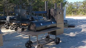 Backyard Smoker with Vertical Over Firebox by Matt