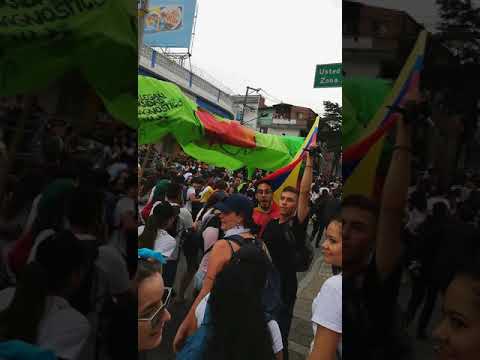 Marcha por la educación pública - Octubre 10 de 2018 periodismo rugby
