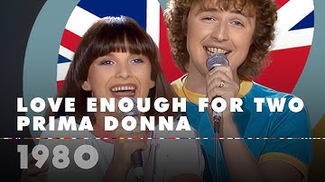 LOVE ENOUGH FOR TWO – PRIMA DONNA (United Kingdom 1980 – Eurovision Song Contest HD)