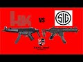 Sig MPX vs HK MP5