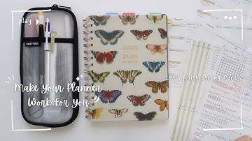 How To Make Your Planner Work For You | Planning Tips and Tricks Monthly & Weekly Planning
