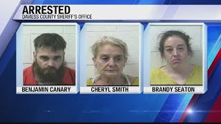 Three arrested on meth trafficking charges at Owensboro motel