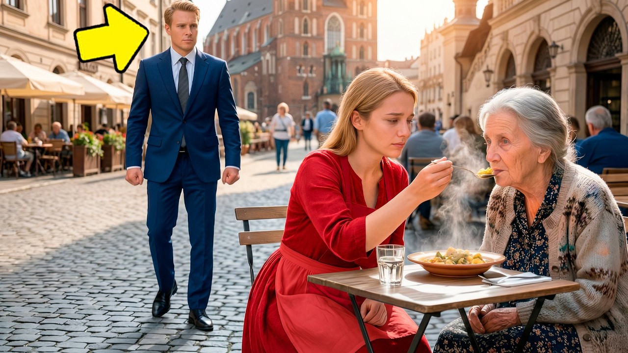 Miliarder widzi, jak pokorna kelnerka karmi matkę z Parkinsonem… Stało się coś niesamowitego…