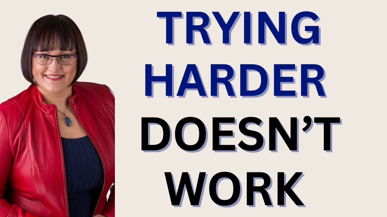 Trying Harder Isn’t Working — What Actually Helps When You’re Stuck