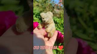 Antique teddy bear 70 years old