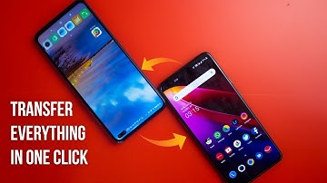 Transfer Data from Android to Android with just one click! #Wondershare