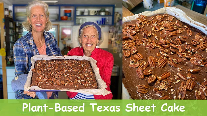 Plant-Based Texas Sheet Cake