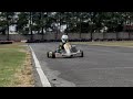 Primo turno con la pista bagnata ma le gomme slick #automobile #karting #gokart #kart #racing 