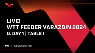 live | Qualifying Day 1 | WTT Feeder Varazdin 2024