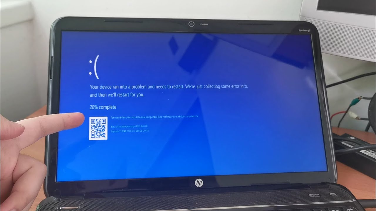 thread stuck in device driver windows 8.1 dell