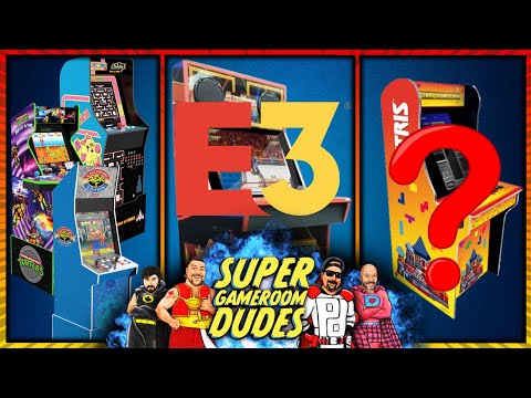 E3 2021 Day 1 - Arcade1Up and iiRcade Reveals! AtGames Leaks? | SGRD Ep. 43 from Super GameRoom Dudes