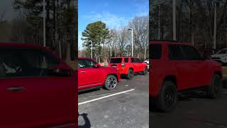 Toyota 4Runner: Barcelona Red or Solar Octane color? #shorts