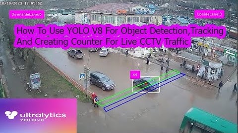 live counting  vehicles  using yolov8 |  tracking & counting using yolov8 | yolov8 object detection