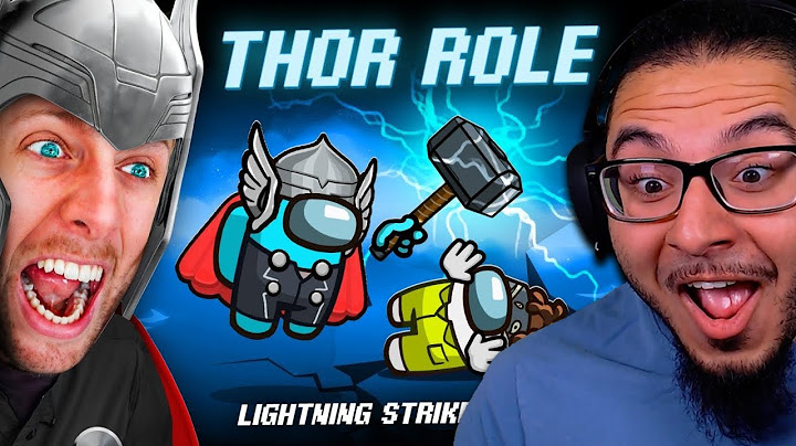 SIDEMEN AMONG US THOR ROLE: LIGHTNING STRIKE TO WIN (MoreSidemen) | REACTION