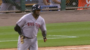 BOS@DET: Big Papi homers, drives in three vs. Tigers