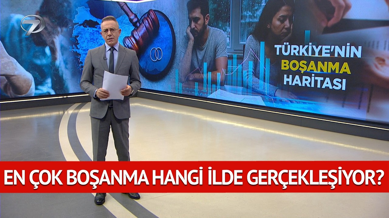 EN ÇOK BOŞANMA HANGİ İLDE GERÇEKLEŞİYOR?