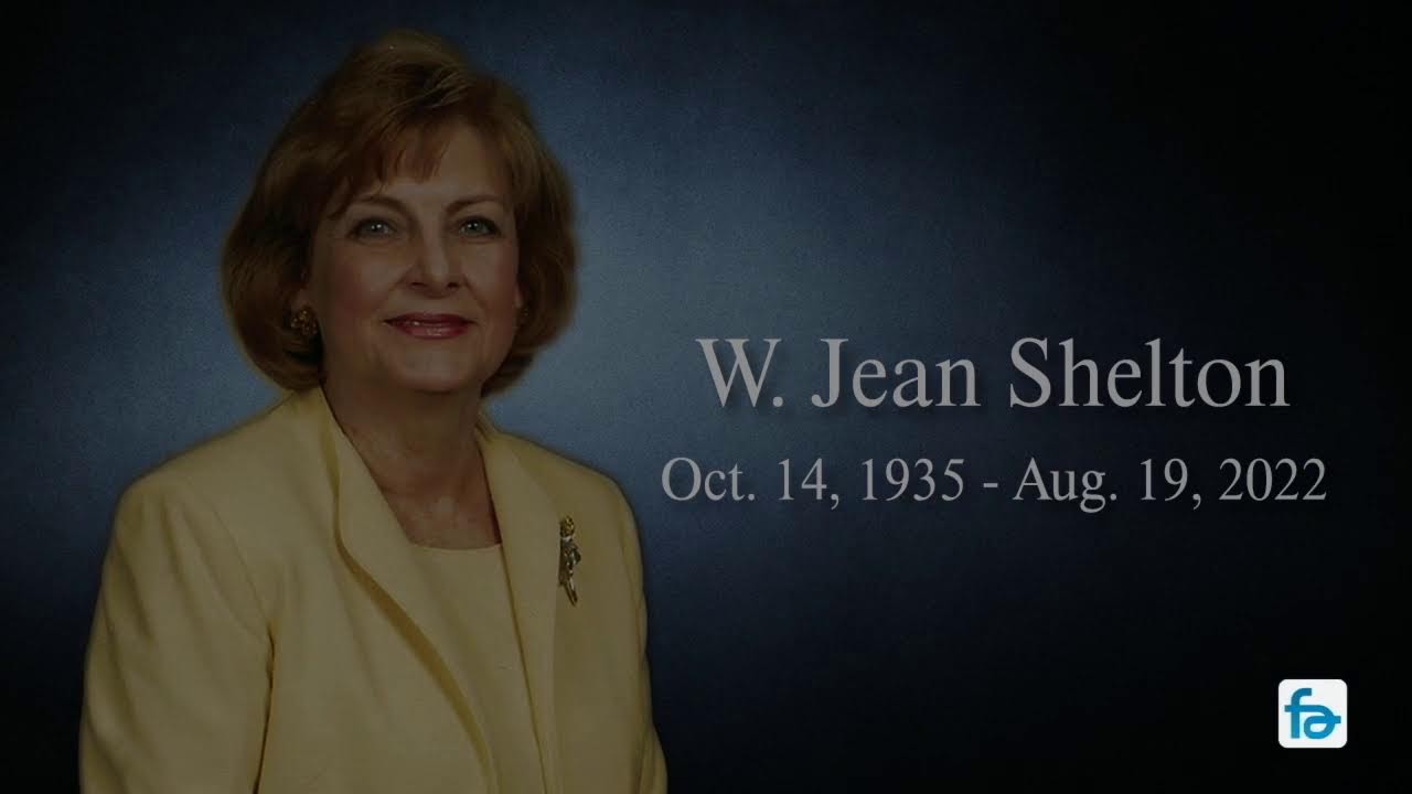 Jean Shelton Memorial - YouTube