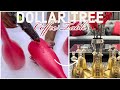 Amazing DOLLAR TREE Transformation with Bats For The LIVING ROOM| DIY GOLD Crystal Table