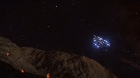Elite Dangerous Legacy Python planetary landing
