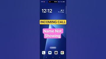 Name not showing When incoming call | #shorts #shortsfeed #tech #unboxing #gadgets