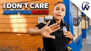 Celebrity Most Aggressive Lady Cop On YouTube | She Tried Intimidate Him Profile