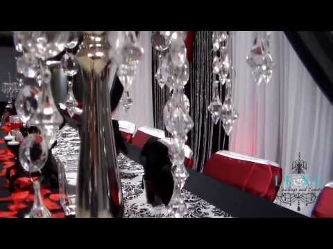 Video: How To Decorate A Wedding In Red