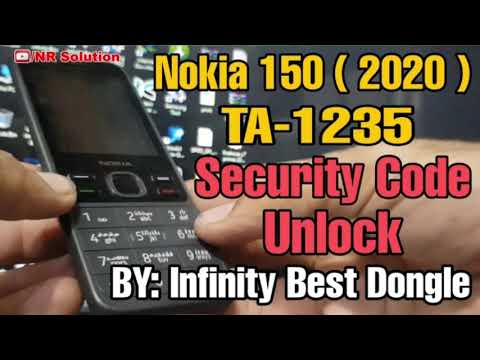 Nokia 150 Ta-1235 Security Code Unlock By: Infinity Best Tool