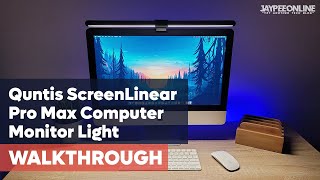 Quntis Screenlinear Pro Max Features Walkthrough