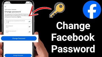 📌 How To Change Password On Facebook | Step-By-Step Tutorial (2025)